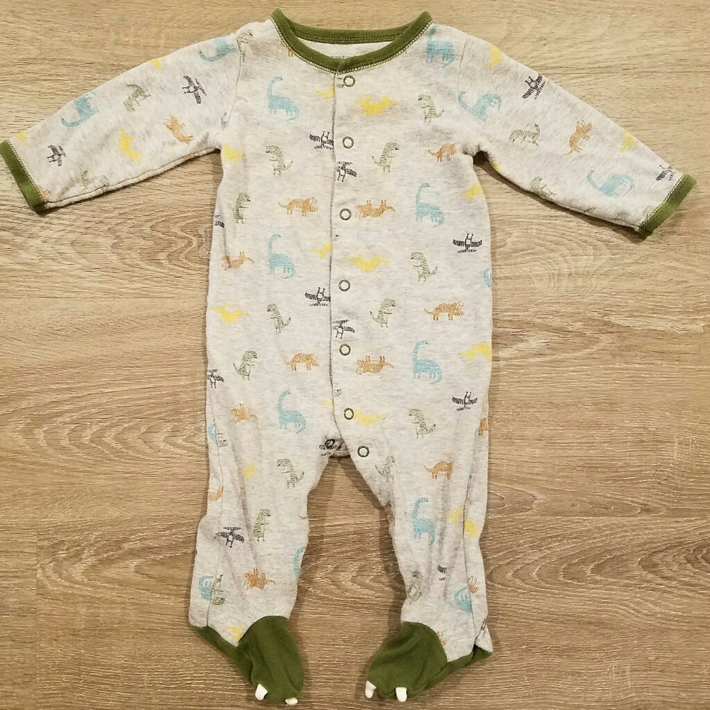 9 Month Boys Footie Pajamas PJ Sleeper